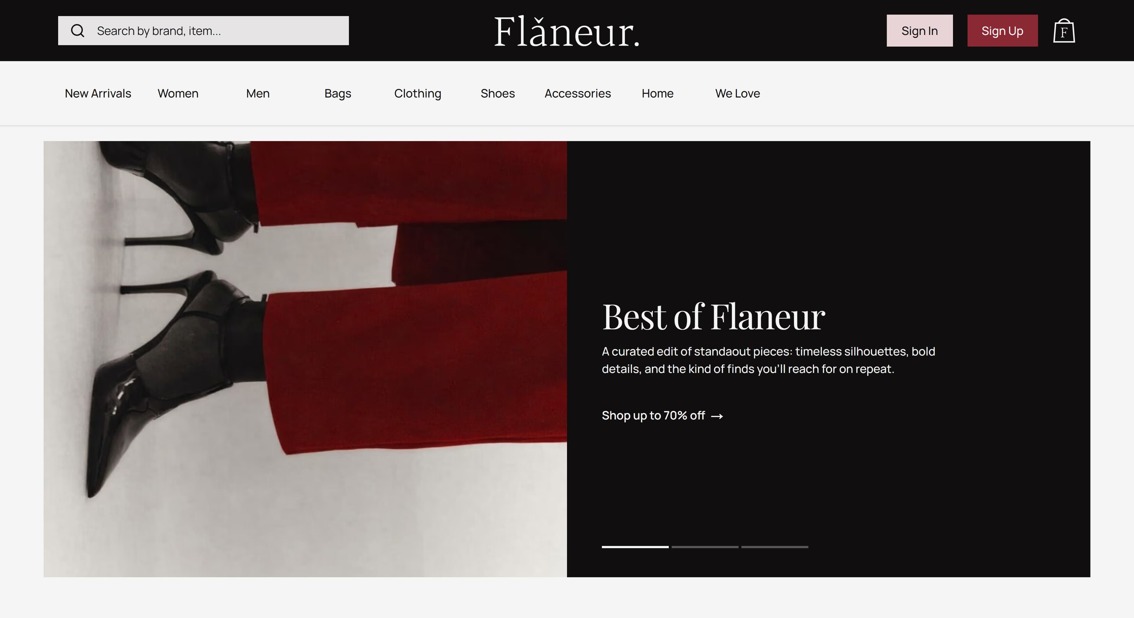 Flaneur brand content image
