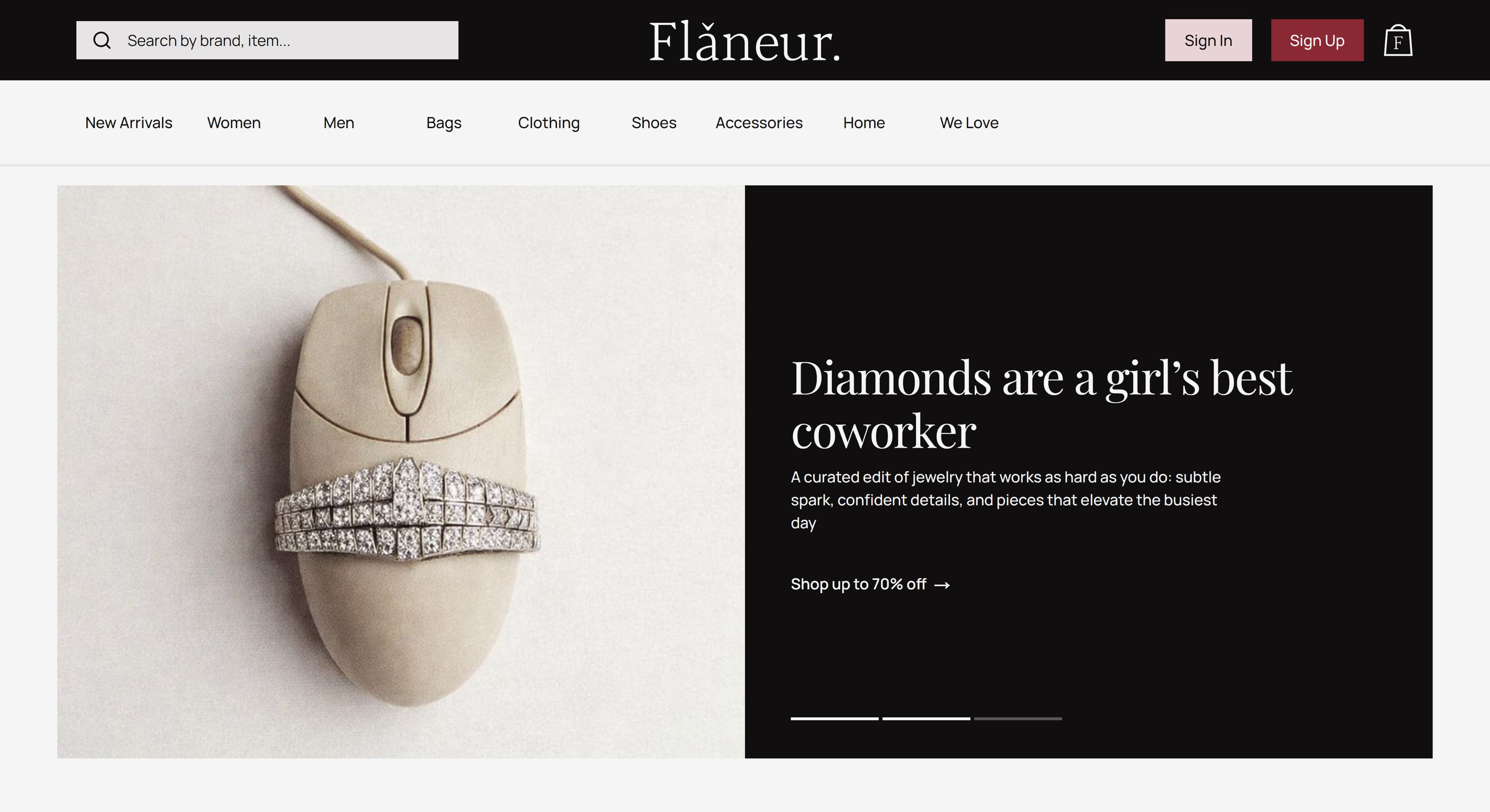 Flaneur brand content image