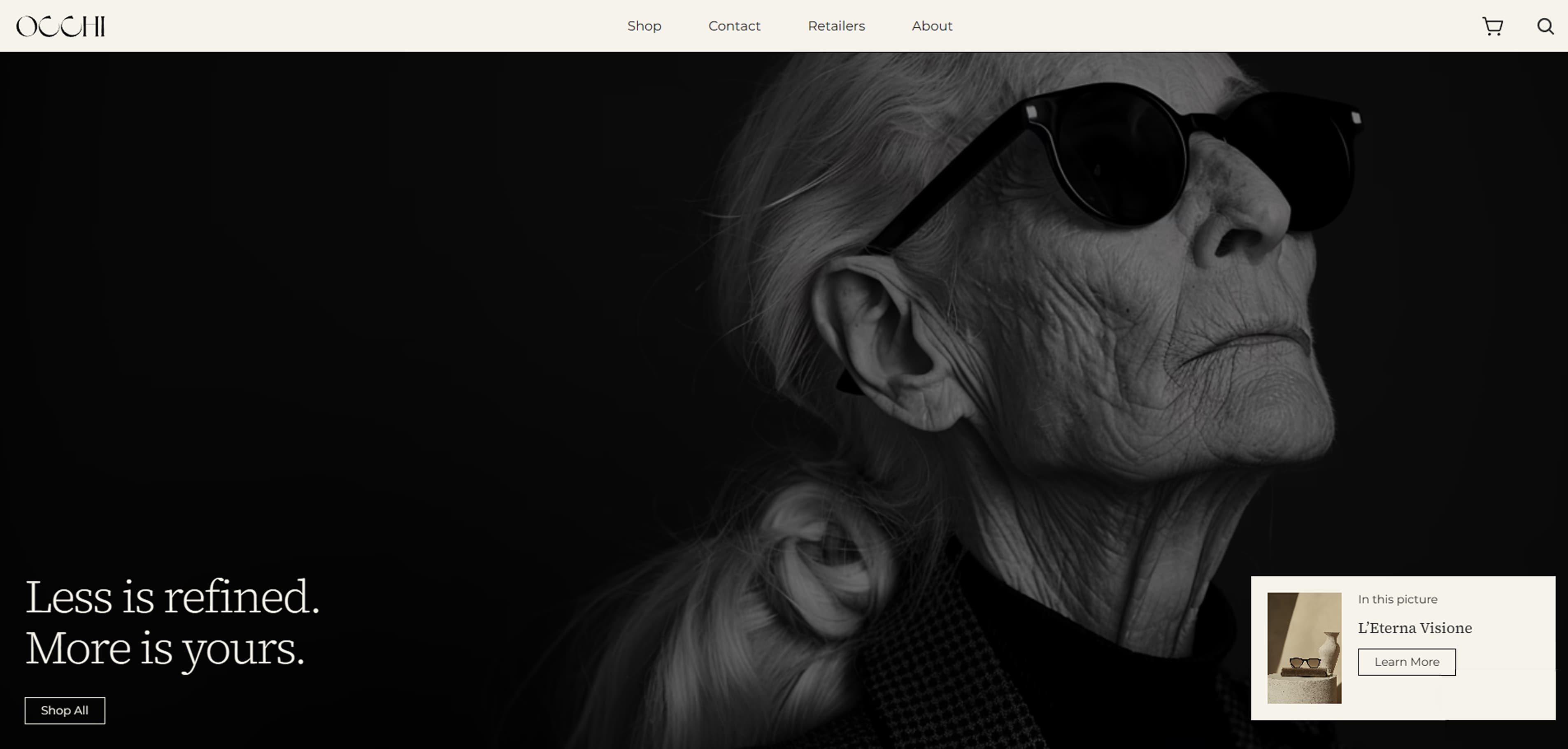 Occhi brand content image